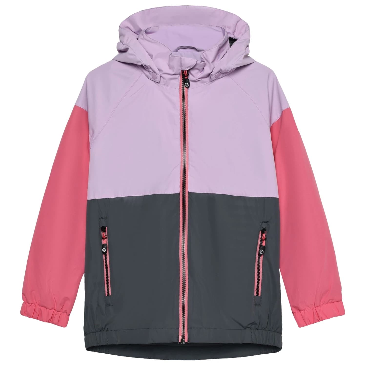 Детско водоустойчиво яке Color Kids Kid's Jacket Colorblock Waterproof jacket - Orchid Bloom