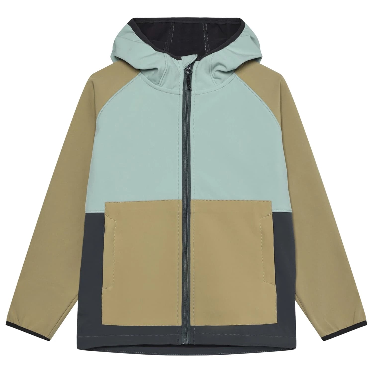 Детско софтшел яке Color Kids Kid's Junior Softshell Colorblock Softshell jacket - Ether