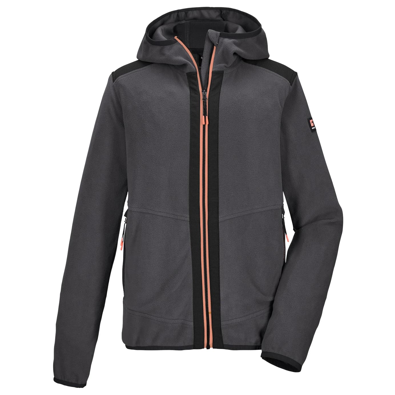 Детско поларено яке killtec Kid's Kos 139 Fleece jacket - Anthrazit