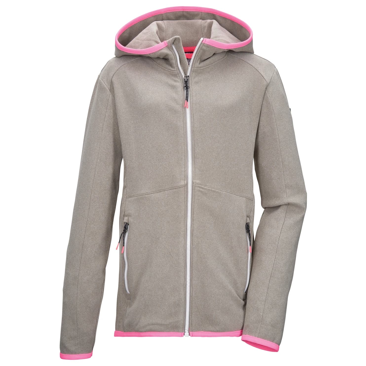 Детско поларено яке killtec Kid's Kos 152 Fleece jacket - Graumelange