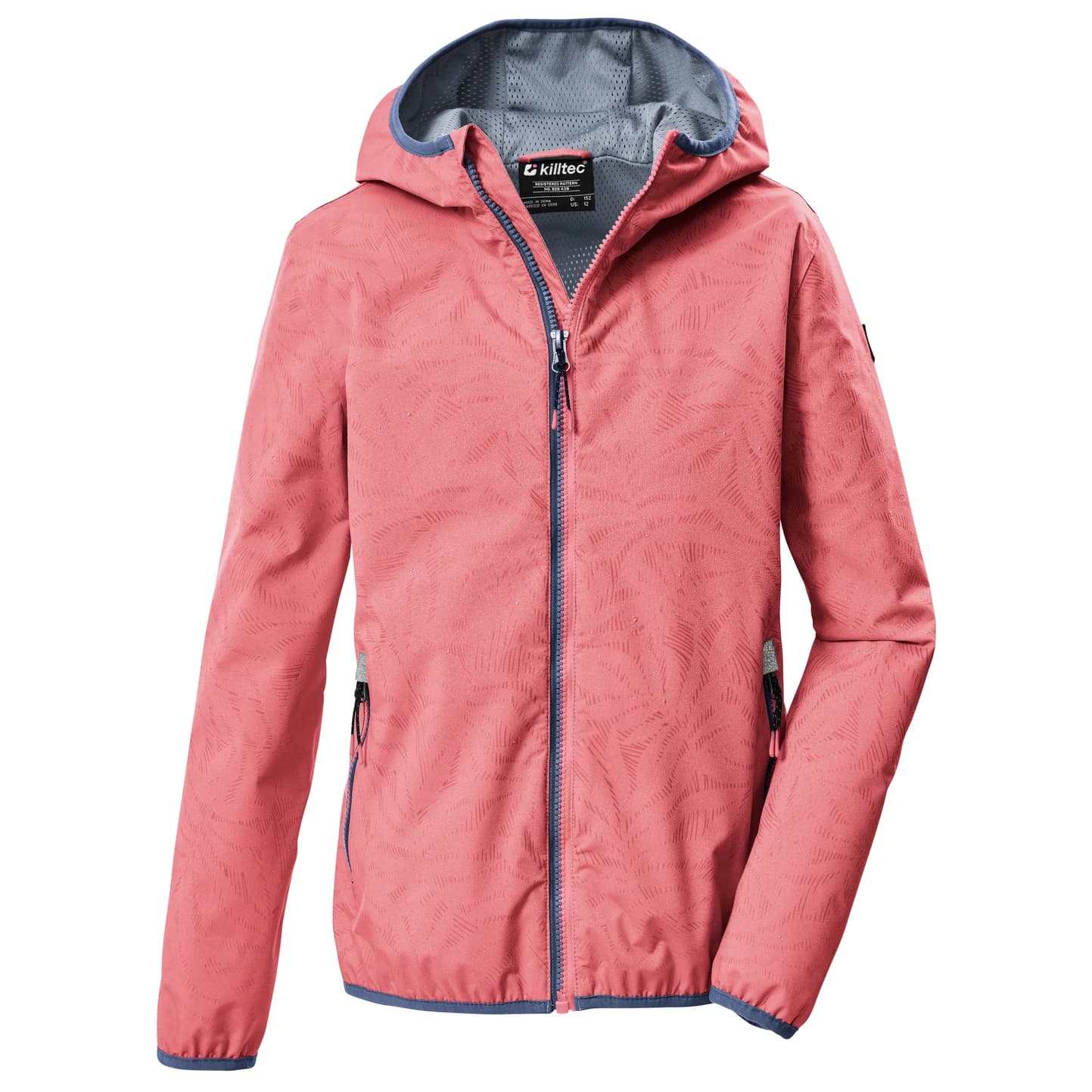 Детско водоустойчиво яке Killtec Kid's Kos 156 Waterproof jacket - Hellpink