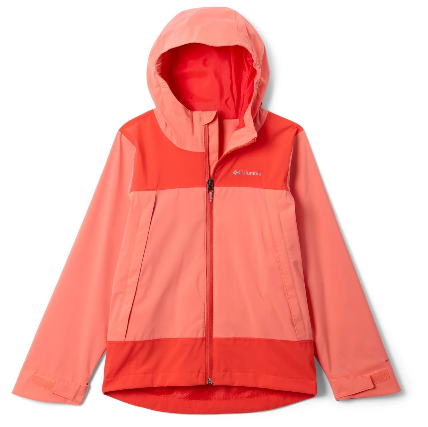 Детско водоустойчиво яке Columbia Kid's Boulder Falls Jacket Waterproof jacket - Hot Coral / Poppy Red