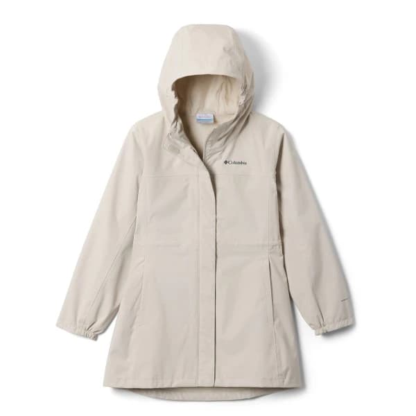 Детско водоустойчиво яке Columbia Kid's Hikebound Long Jacket Waterproof jacket - Dark Stone