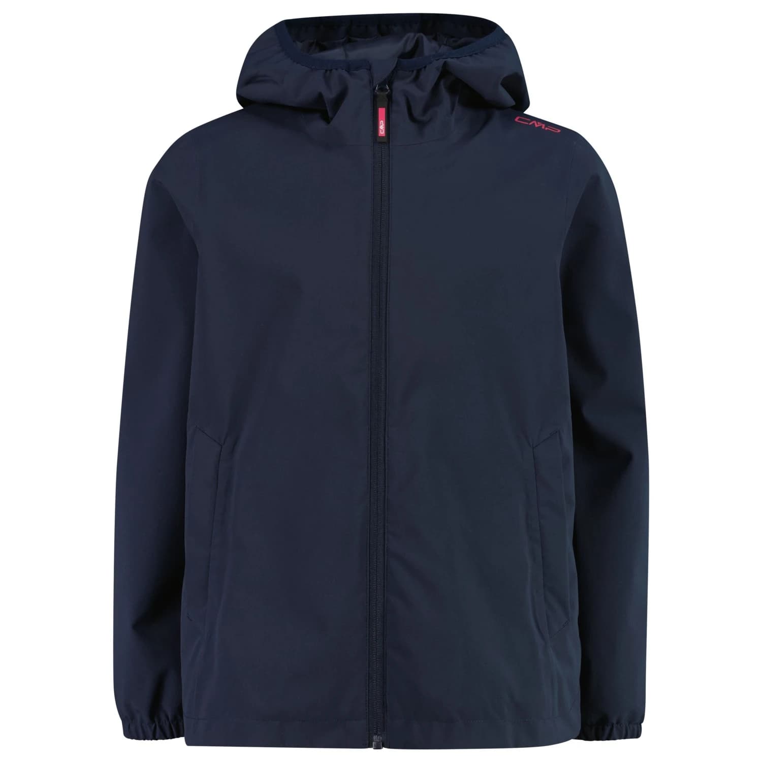 Водоустойчиво яке CMP Girl's Jacket with Fix Hood Waterproof jacket - B.Blue / Magenta