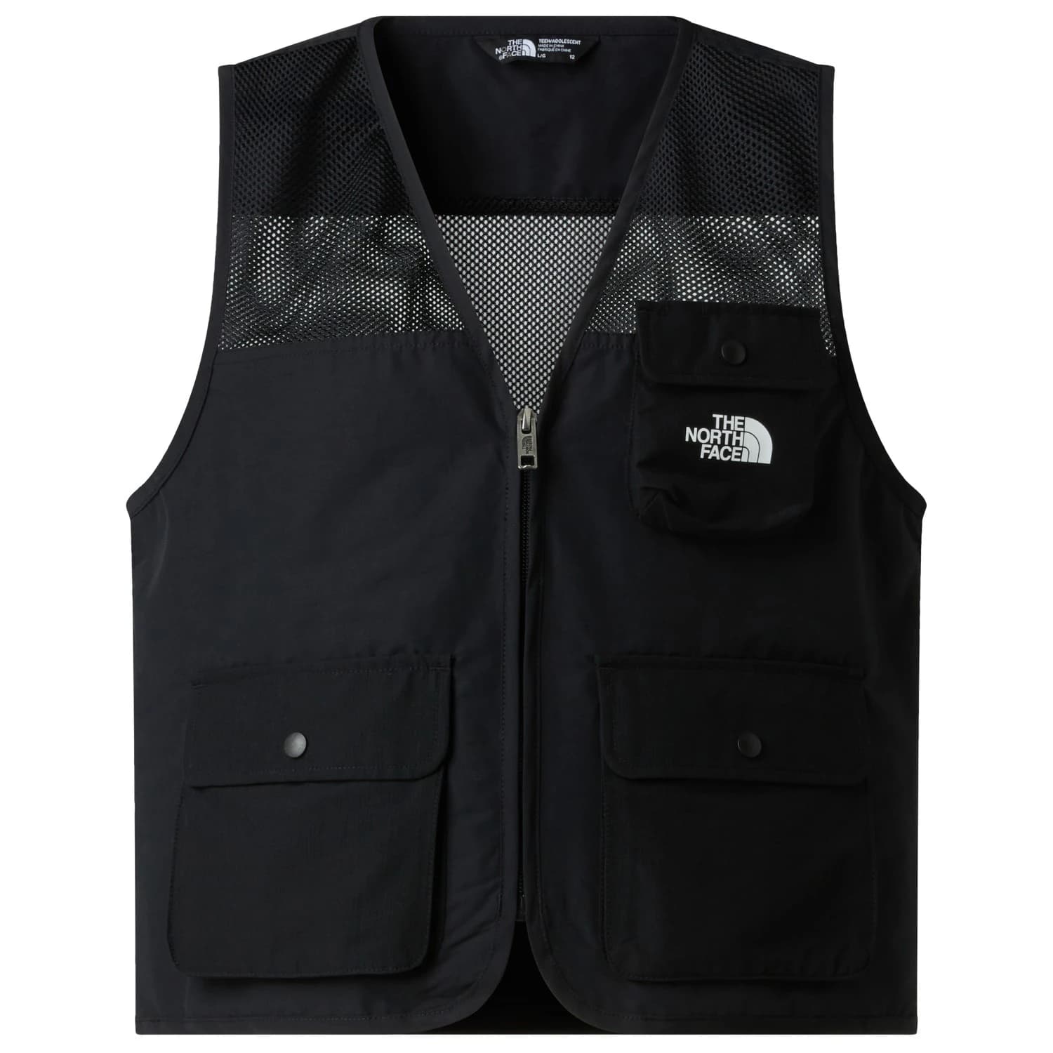 Детски синтетичен елек The North Face Kid's Teen Camp Vest AP Synthetic vest - Black
