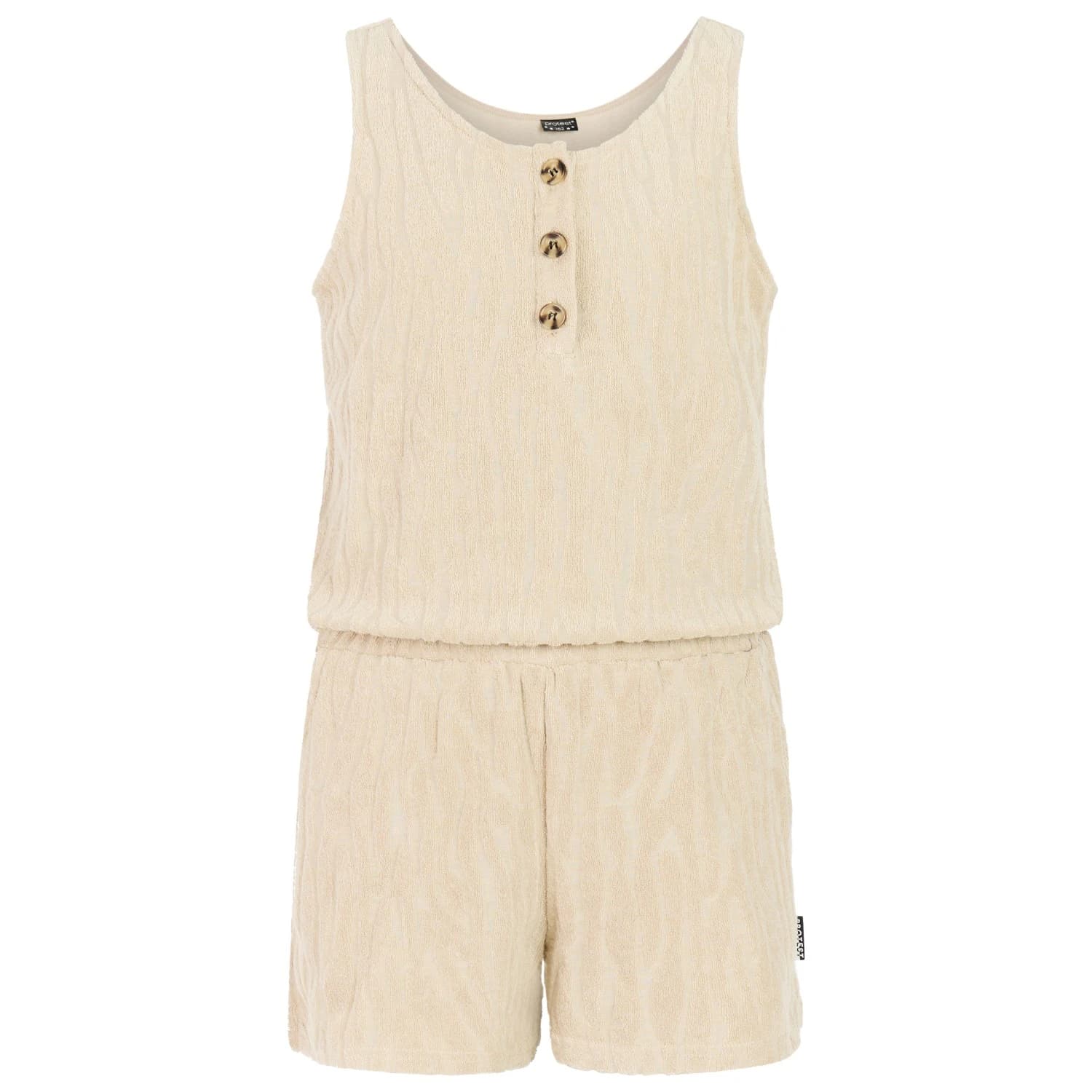 Детски гащеризон Protest Kid's PRTFav Playsuit Jumpsuit - Bamboo Beige