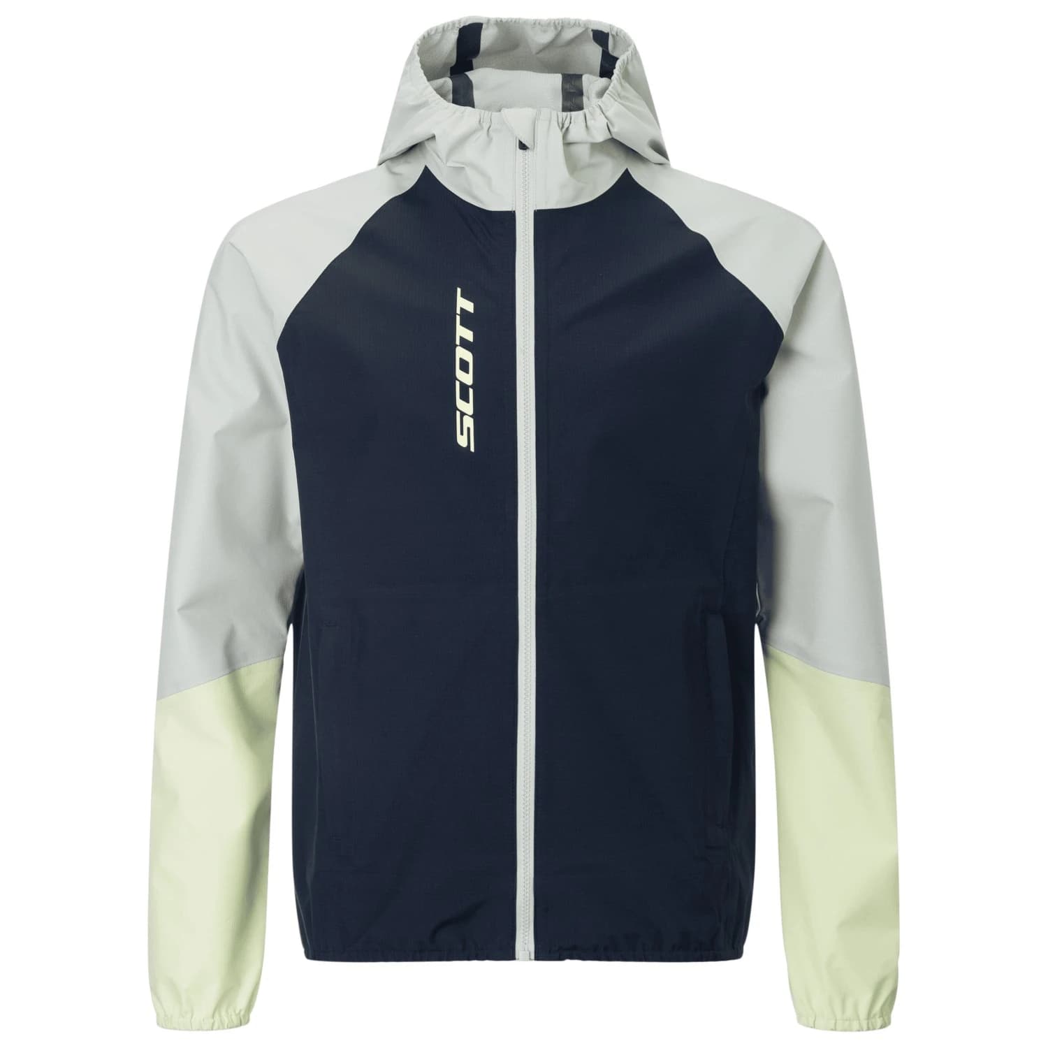 Детско водоустойчиво яке Scott Kid's Jacket Explorair Light Dryo 2.5L Waterproof jacket - Dark Blue / Spray Grey