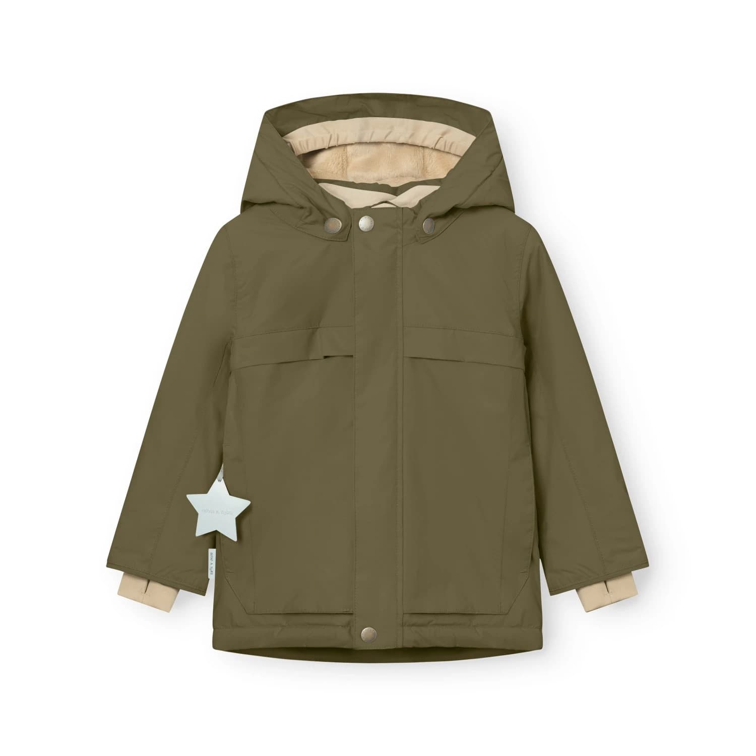 Детско зимно яке Mini A Ture Kid's Matwaldo Winter jacket - Kalamata Green