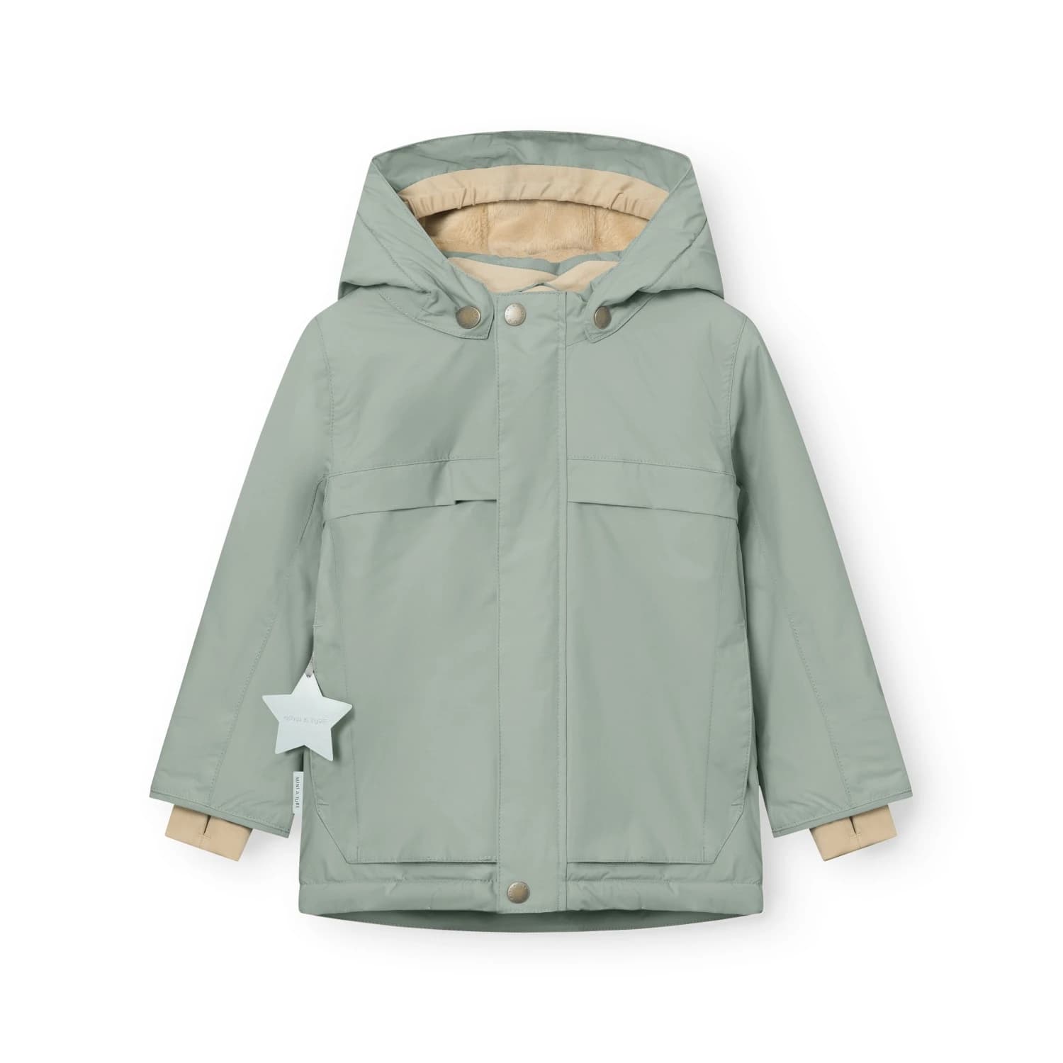 Детско зимно яке Mini A Ture Kid's Matwaldo Winter jacket - Slate Gray