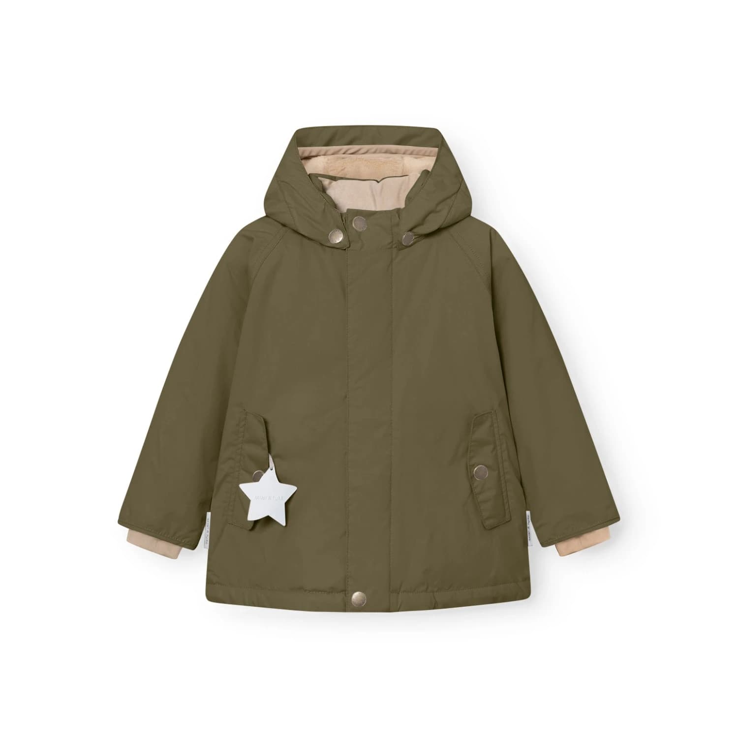 Детско зимно яке Mini A Ture Kid's Matwally Winter jacket - Kalamata Green