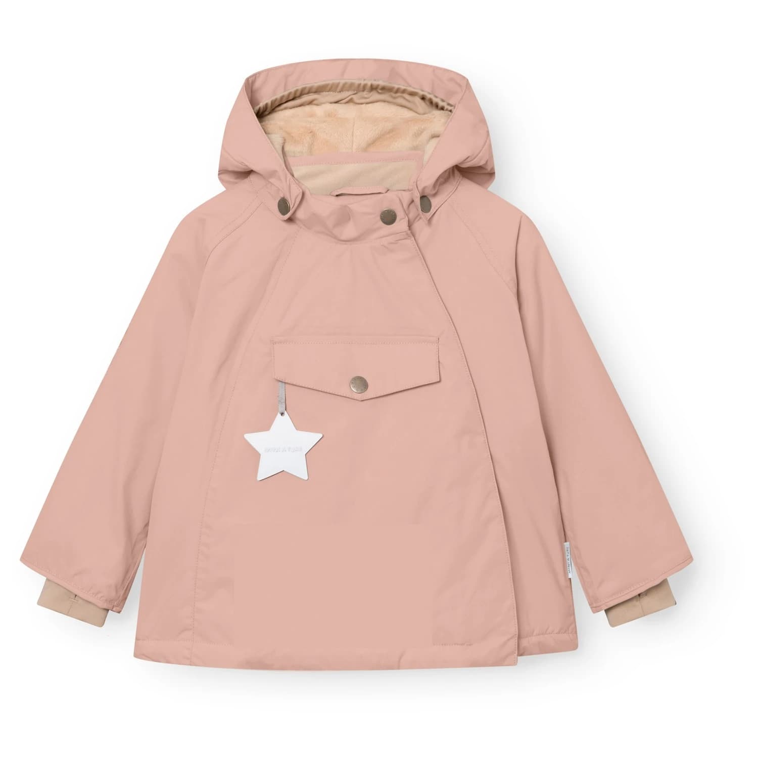 Детско зимно яке Mini A Ture Kid's Matwang Winter jacket - Adobe Rose