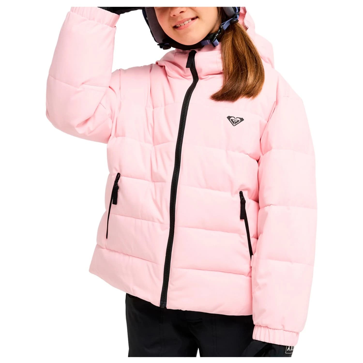 Детско ски яке Roxy Kid's Snowyhill Puffy Girl Ski jacket - Rose Shadow