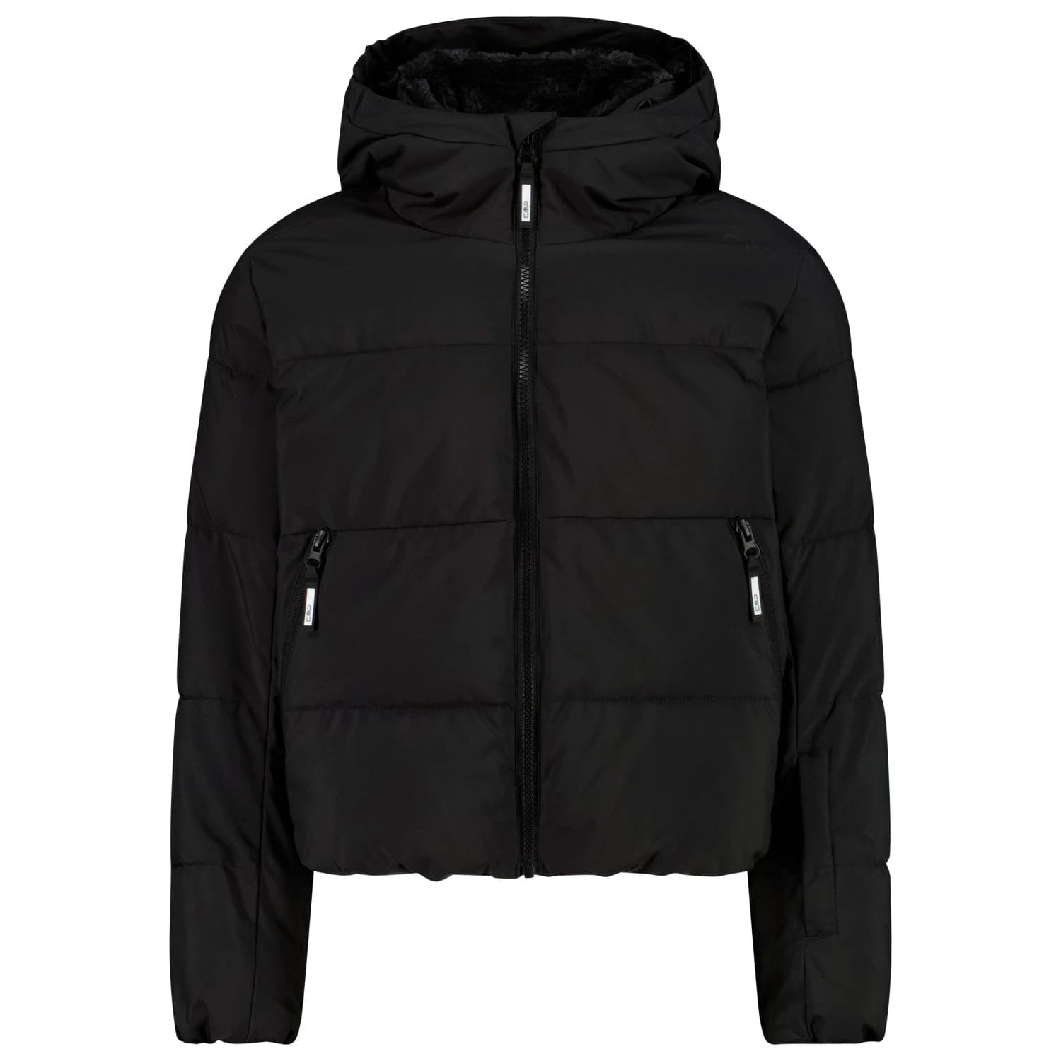 Ски яке CMP Girl's Jacket Fix Hood 36W0705 Synthetic jacket - Antracite