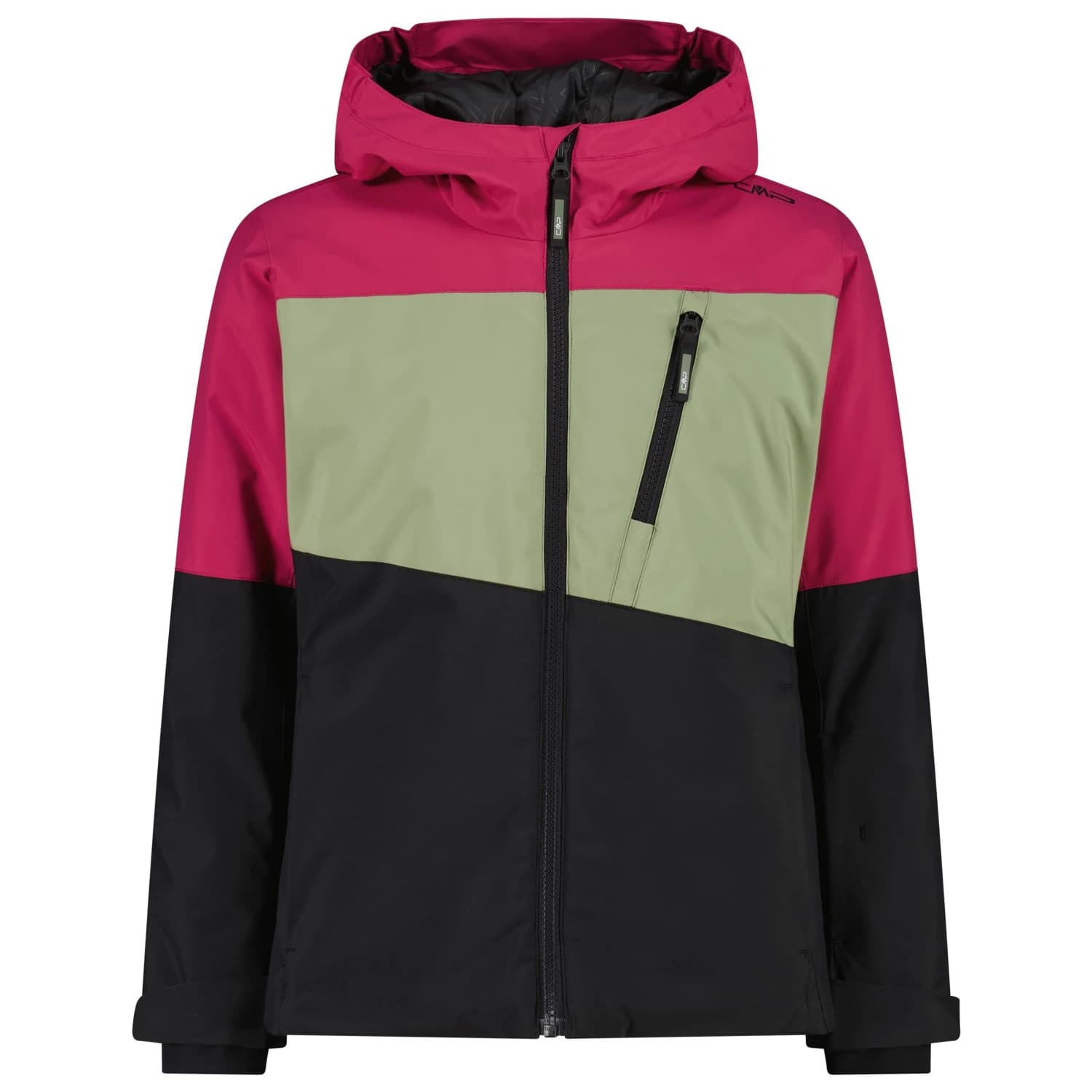 Ски яке CMP Girl's Jacket Fix Hood 36W0765 Ski jacket - Amaranto