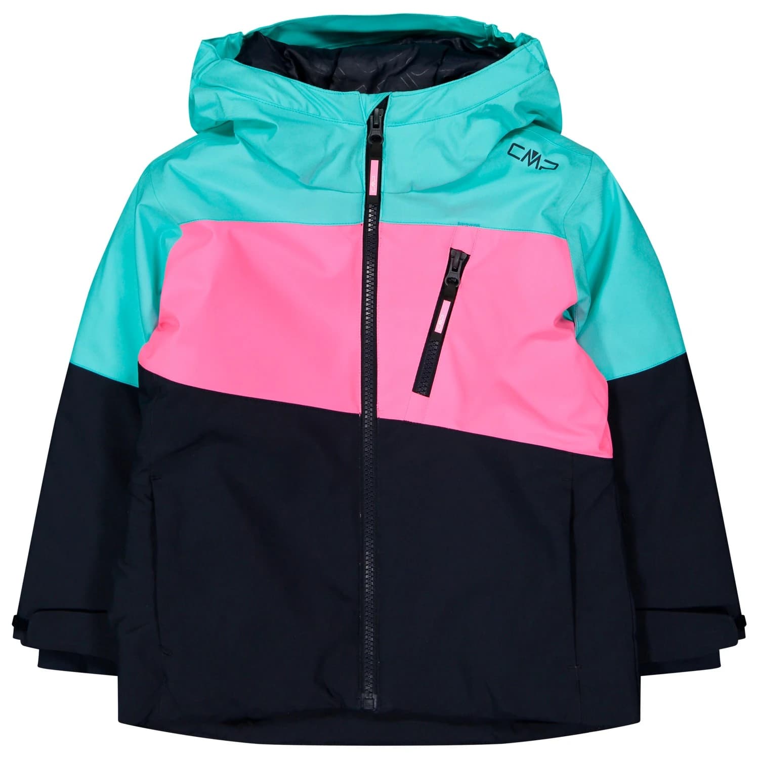 Ски яке CMP Girl's Jacket Fix Hood 36W0765 Ski jacket - Aquarius