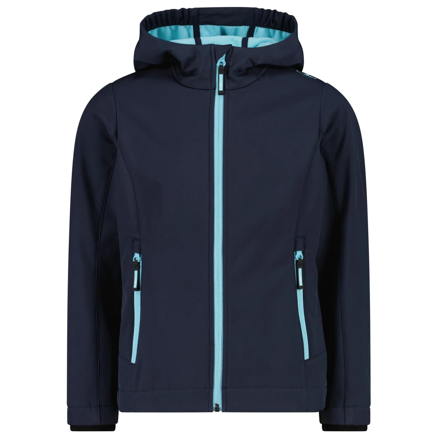 Софтшел яке CMP Girl's Jacket Fix Hood 3A29385N Softshell jacket - B.Blue / Aquarius