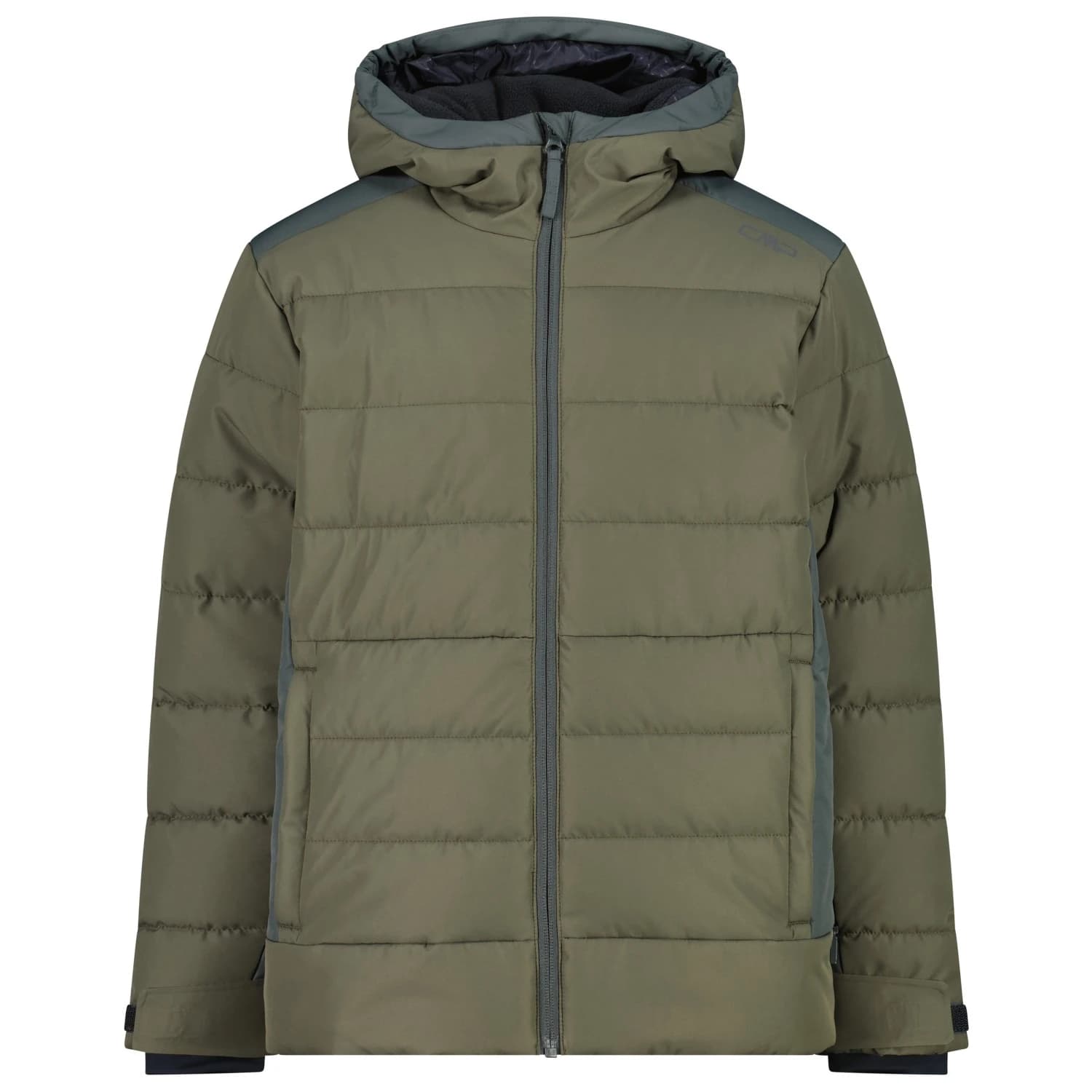 Детско ски яке CMP Kid's Jacket Fix Hood 35W0314 Winter jacket - Olive