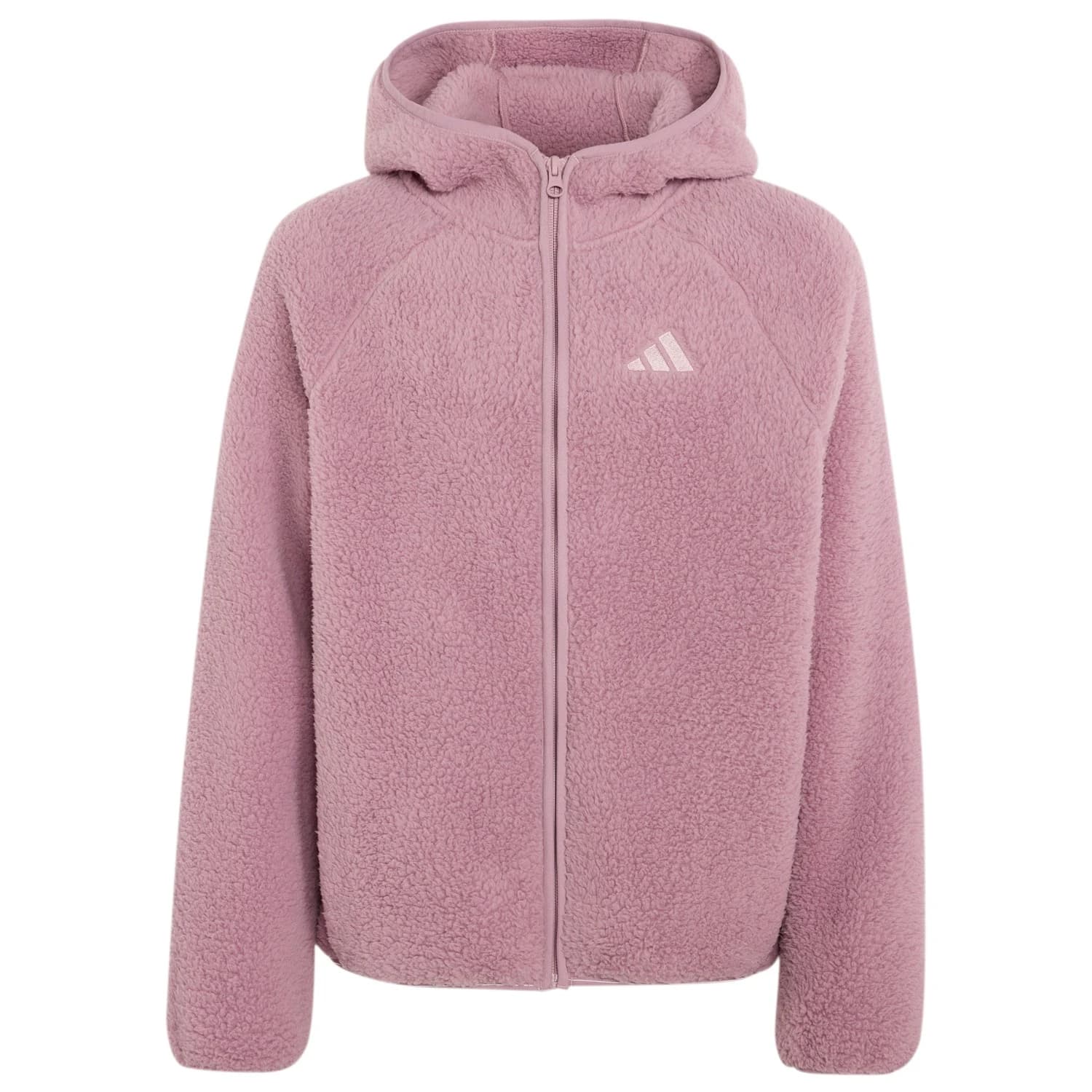 Детско поларено яке adidas Terrex Kid's Xpl Fullzip Hoody Fleece Fleece jacket - Magic Mauve