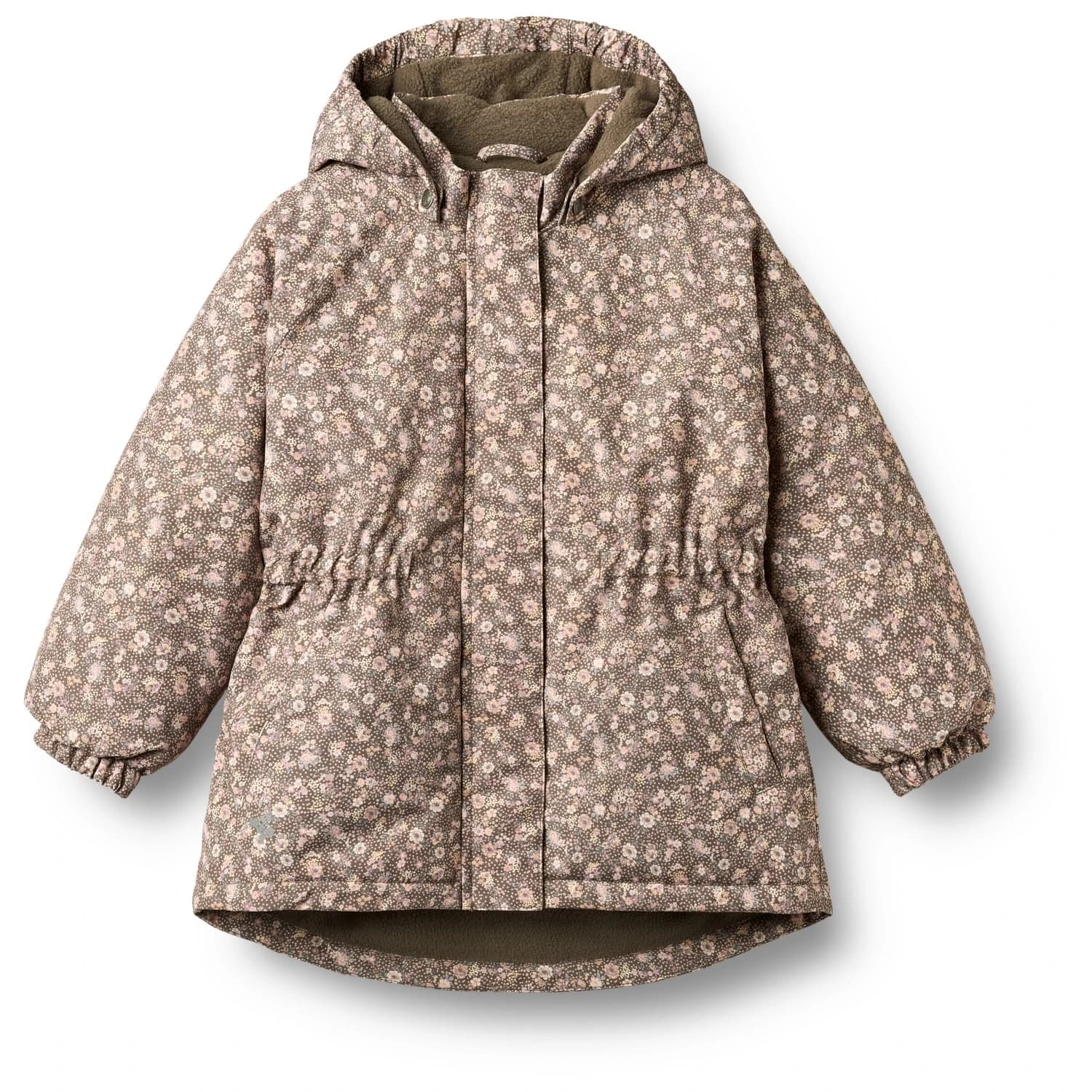 Детско зимно яке WHEAT Kid's Jacket Petra Winter jacket - Dry Wood Snow Flowers