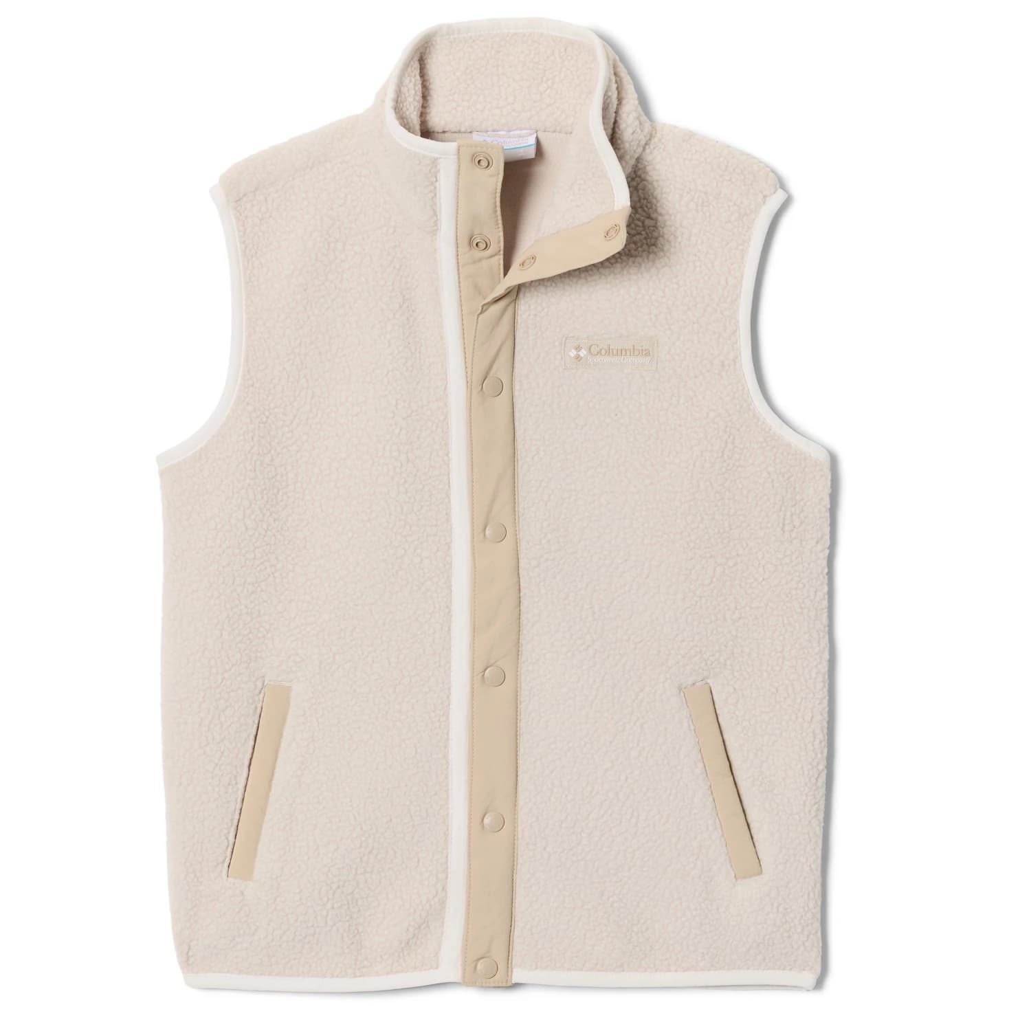 Детски поларен елек Columbia Kid's Helvetia Vest Fleece vest - Dark Stone / Ancient Fossil / Seal Salt