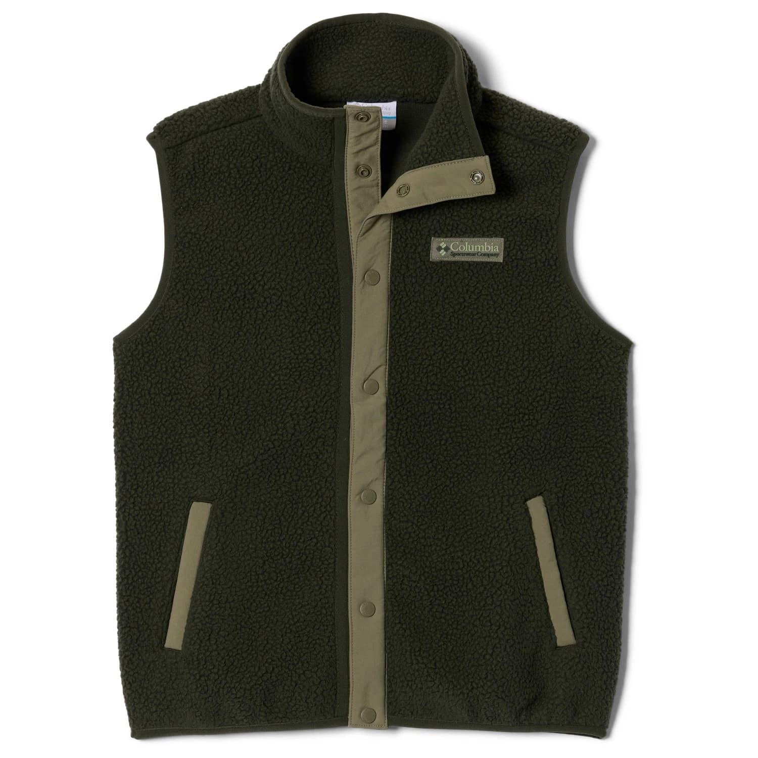 Детски поларен елек Columbia Kid's Helvetia Vest Fleece vest - Greenscape / Stone Green