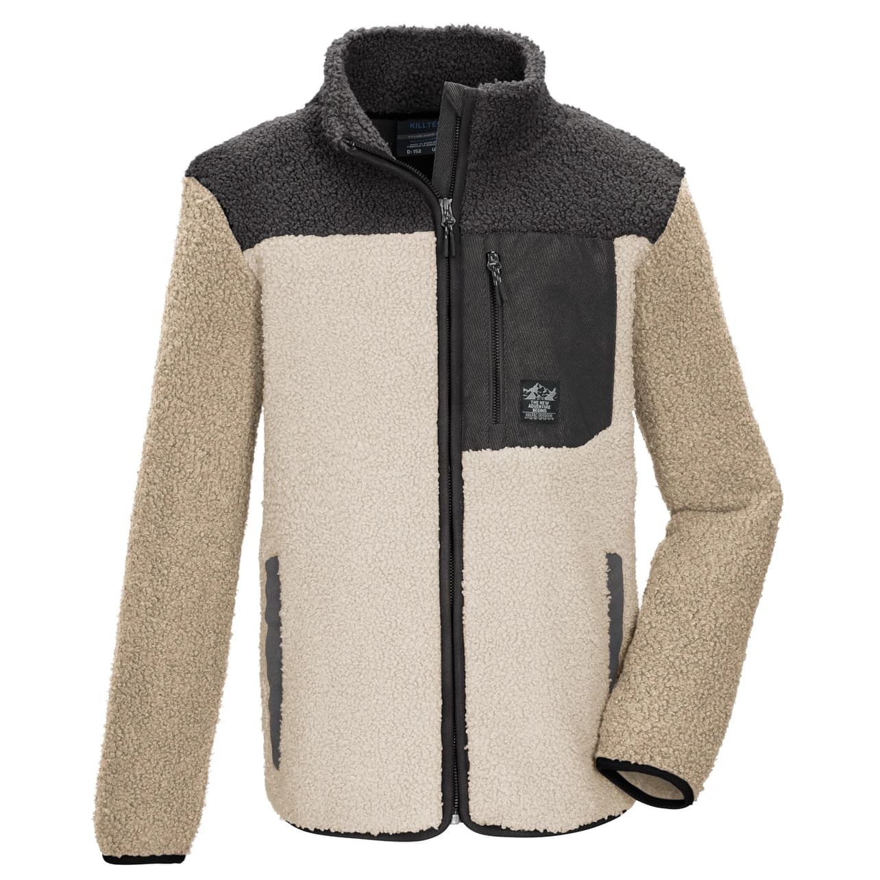 Поларено яке killtec Boy's Kow 143 Fleece Jacket - Dunkelstein