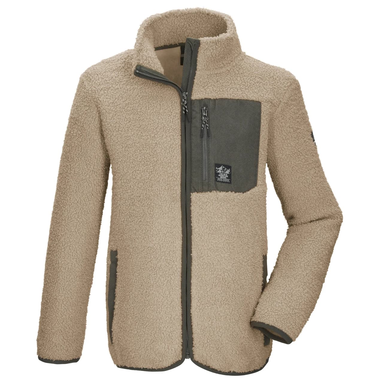 Поларено яке killtec Boy's Kow 144 Fleece Jacket - Creme