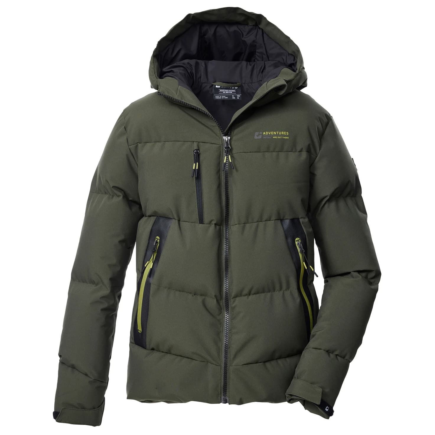 Зимно яке killtec Boy's Kow 239 Qltd Jacket Winter jacket - Dunkeloliv