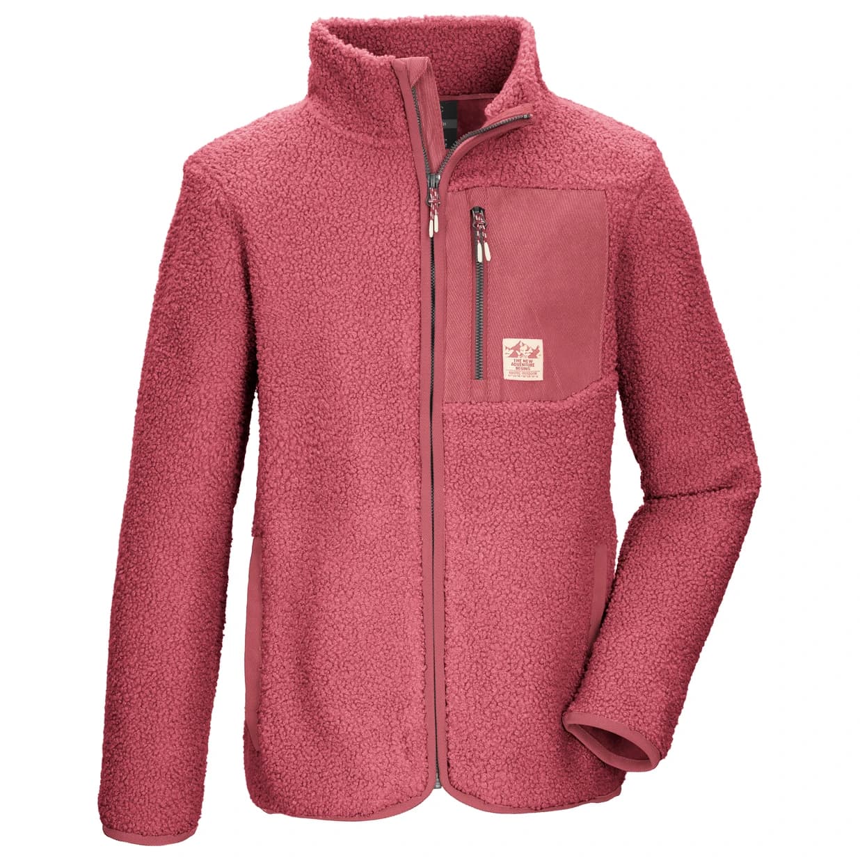 Поларено яке killtec Girl's Kow 140 Fleece Jacket - Holly Berry