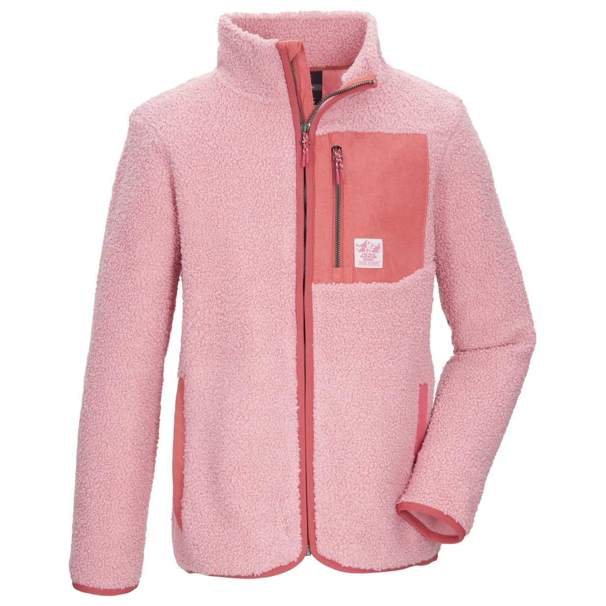 Поларено яке killtec Girl's Kow 140 Fleece Jacket - Rose