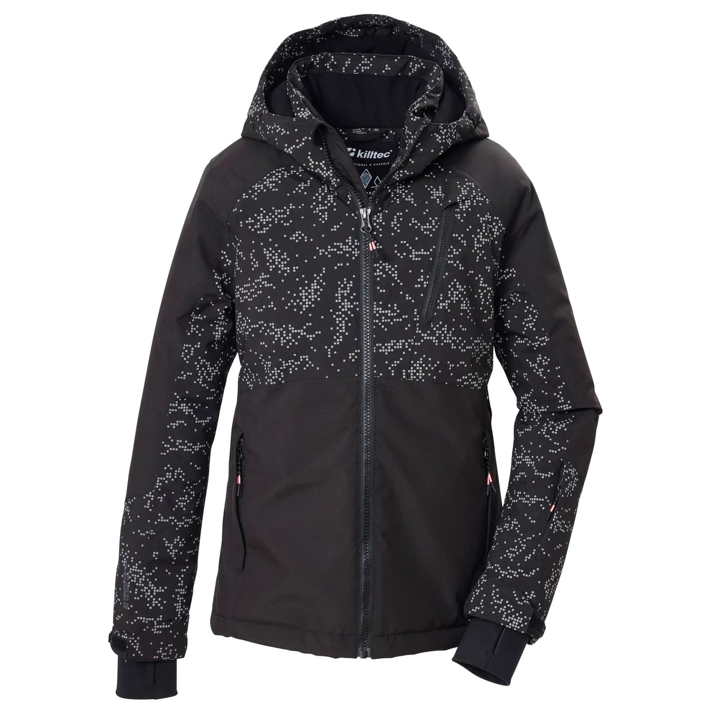 Ски яке killtec Girl's Ksw 189 Ski Jacket - Schwarz