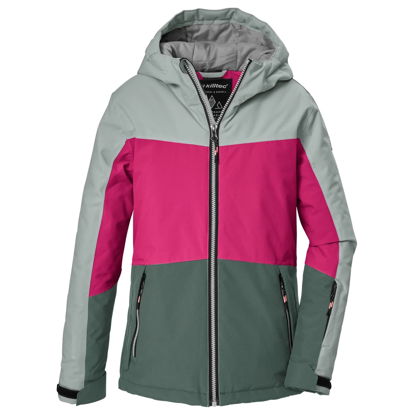Ски яке killtec Girl's Ksw 198 Ski Jacket - Sanftes Salbei