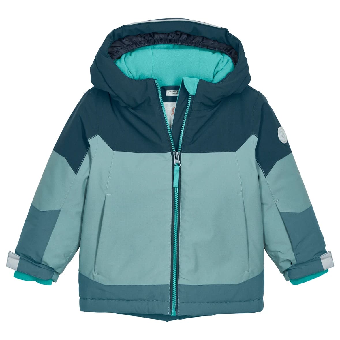 Детско ски яке killtec Kid's Minis Fisw 26 Ski Jacket - Mineralgrün