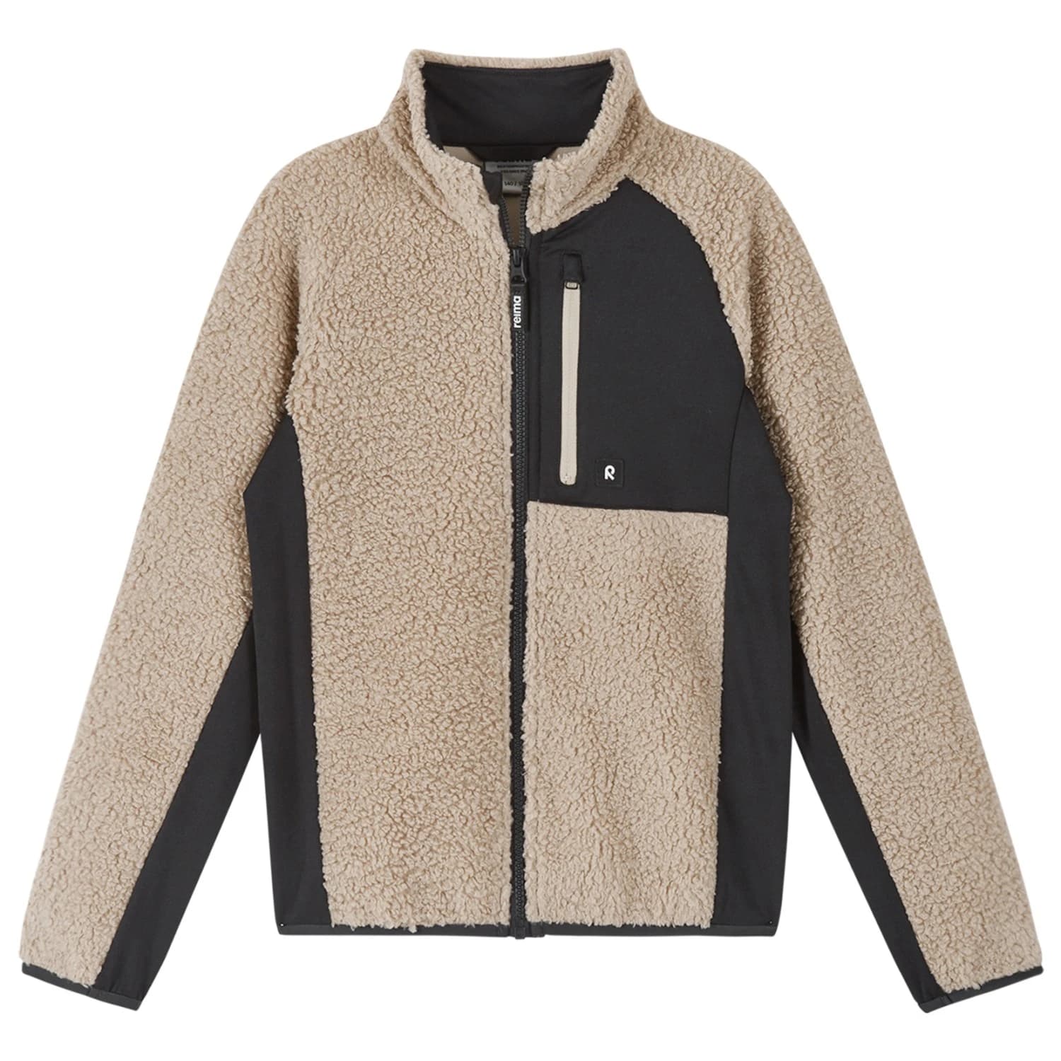 Детско поларено яке Reima Kid's Fleece Sweater Puhku Fleece jacket - Earthy Beige