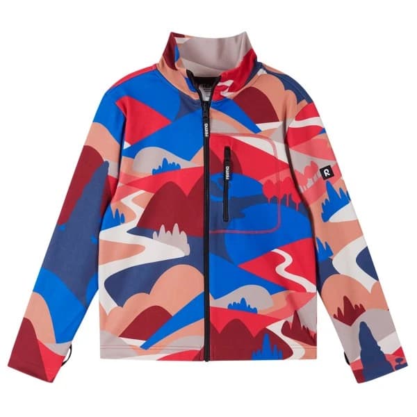 Детско поларено яке Reima Kid's Iisisti Fleece Sweater Fleece jacket - Cranberry