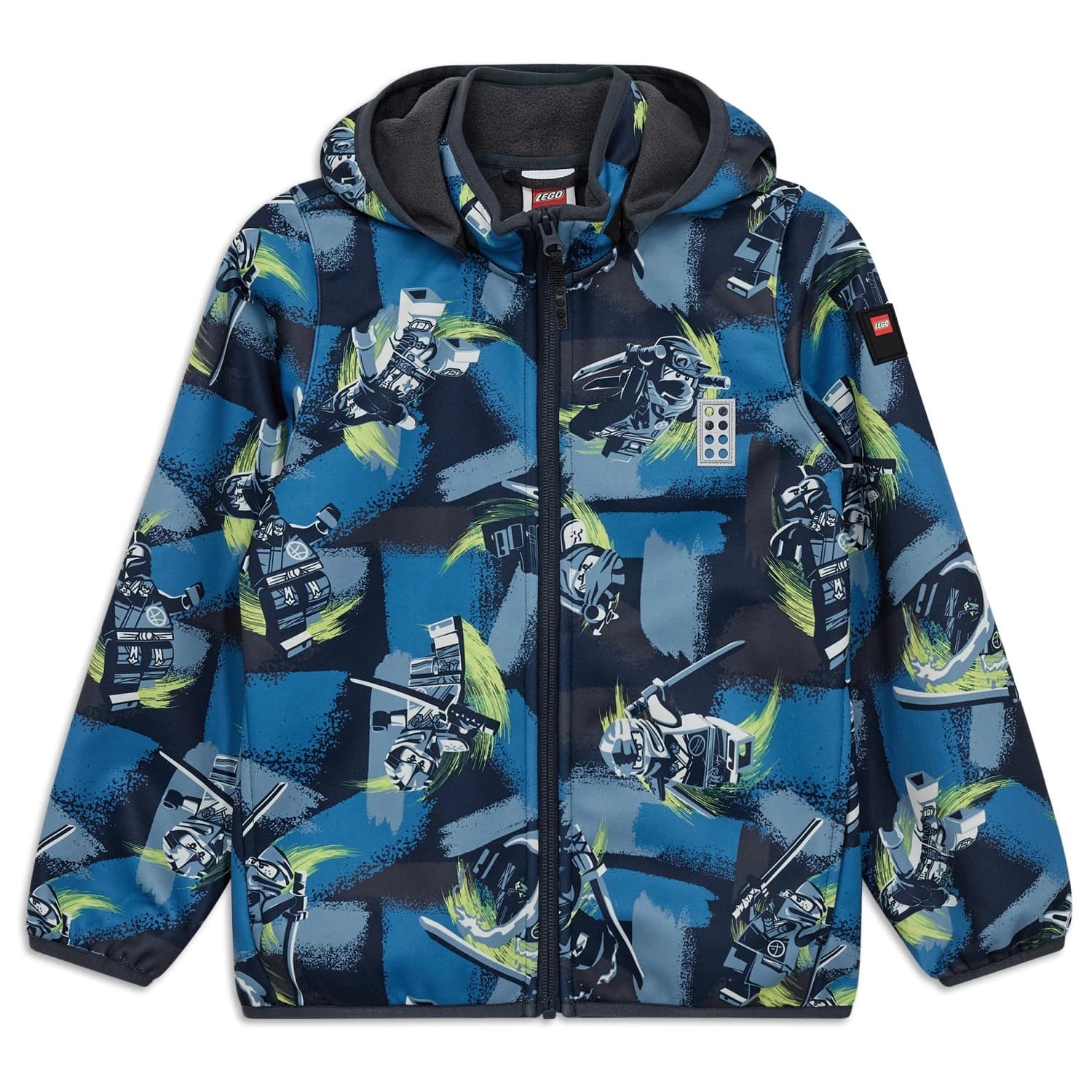 Детско софтшел яке LEGO Kid's Sian 600 Softshell Jacket - Dark Navy