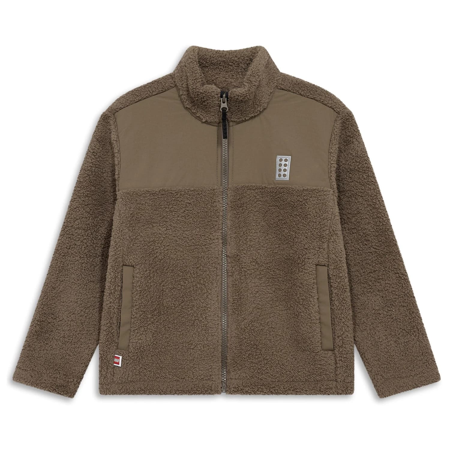 Детско поларено яке LEGO Kid's Sian 609 Teddy Jacket Fleece jacket - Light Brown
