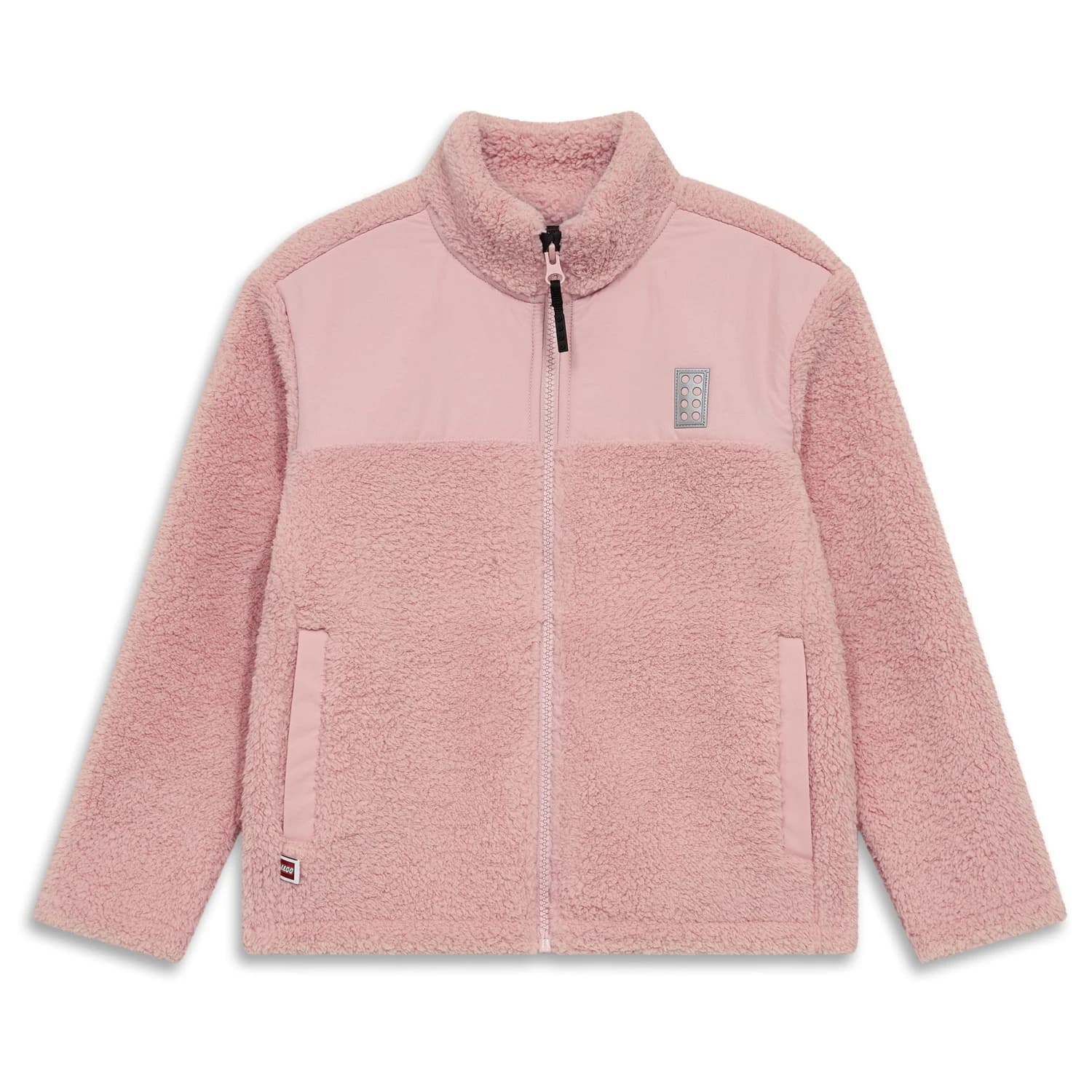 Детско поларено яке LEGO Kid's Sian 609 Teddy Jacket Fleece jacket - Rose