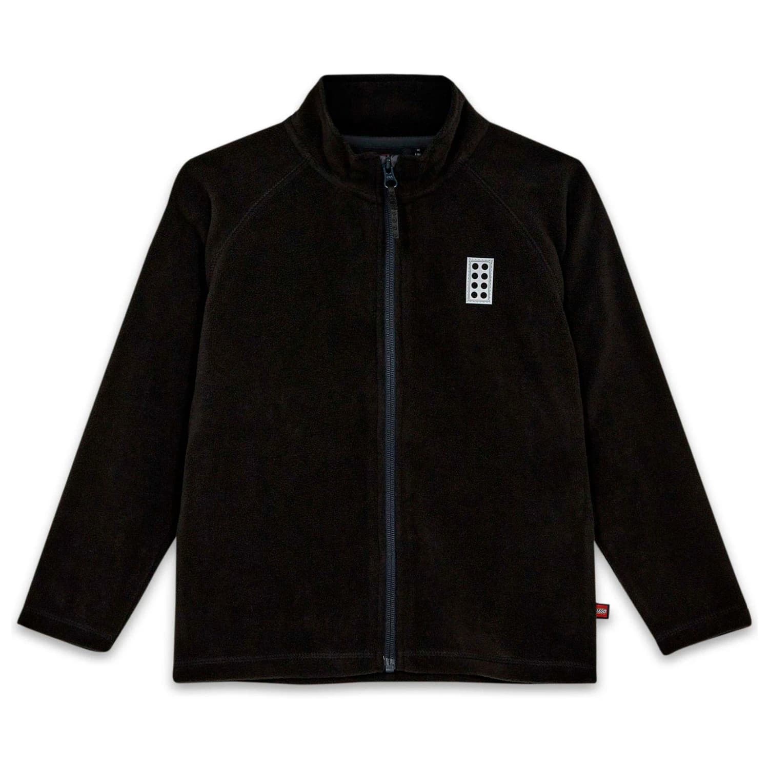 Детско поларено яке LEGO Kid's Sinclair 703 Cardigan Fleece jacket - Black
