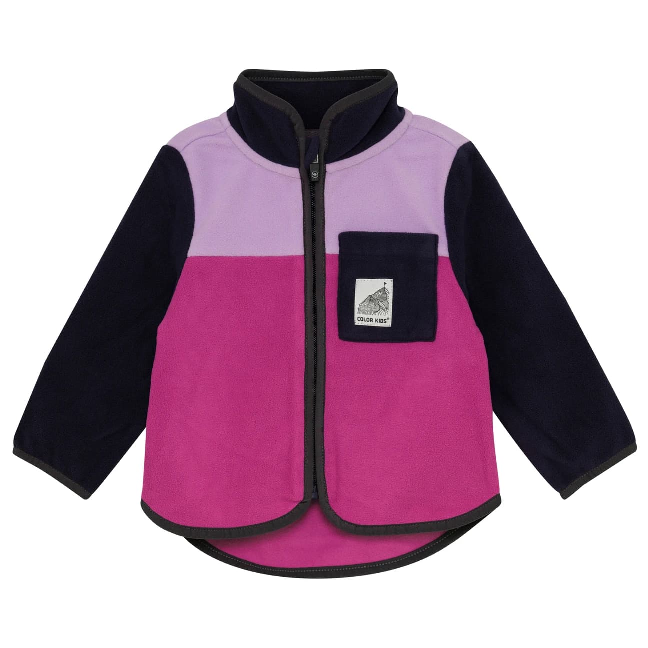 Детско поларено яке Color Kids Baby's Fleece Jacket 742741 Fleece jacket - Wild Aster