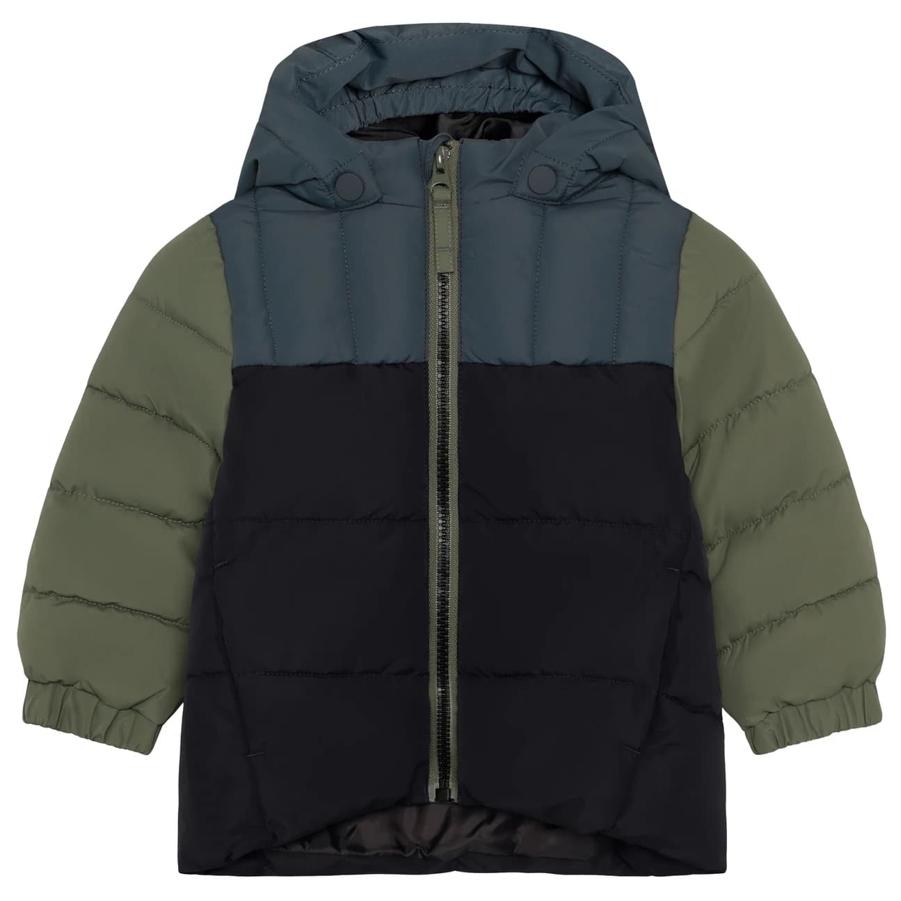 Детско зимно яке Color Kids Baby's Jacket Quilt & Colorblock Winter jacket - Turbulence
