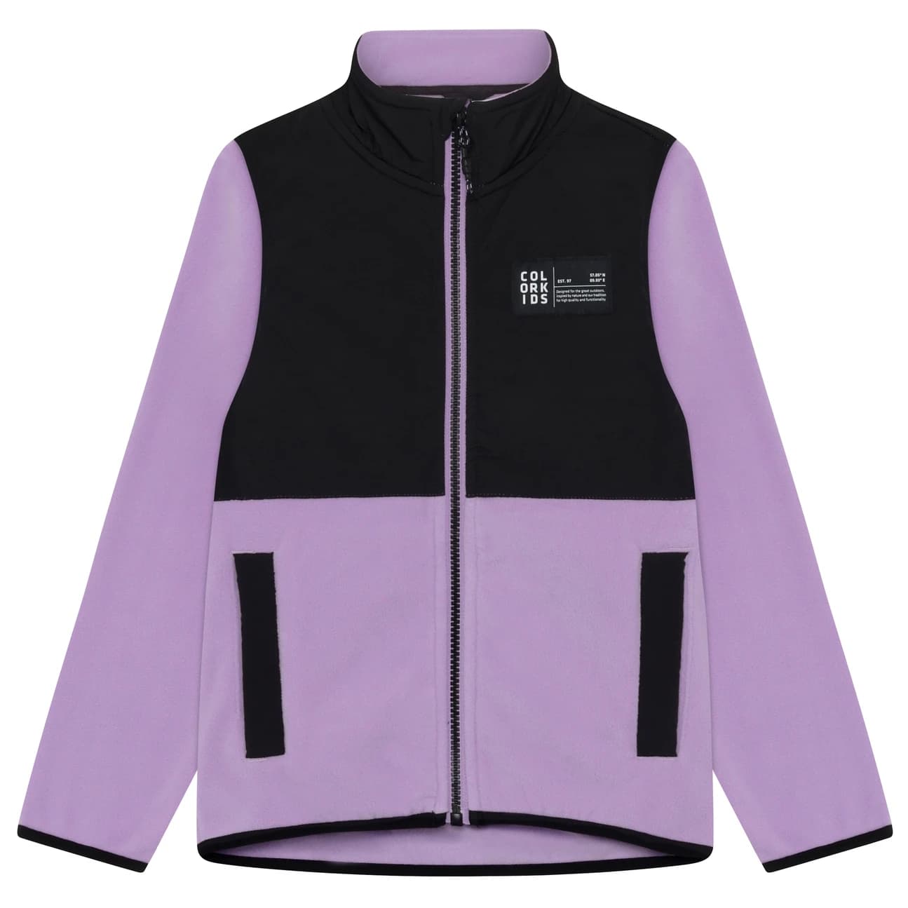 Детско поларено яке Color Kids Kid's Fleece Jacket 742915 Fleece jacket - Purple Rose