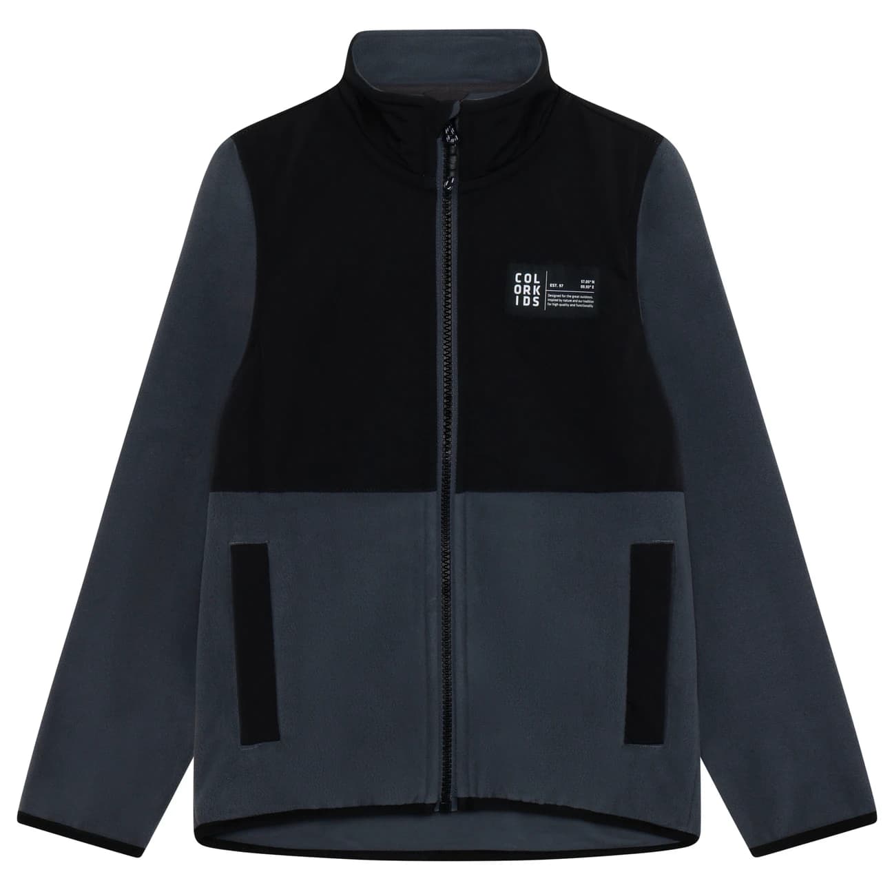 Детско поларено яке Color Kids Kid's Fleece Jacket 742915 Fleece jacket - Turbulence