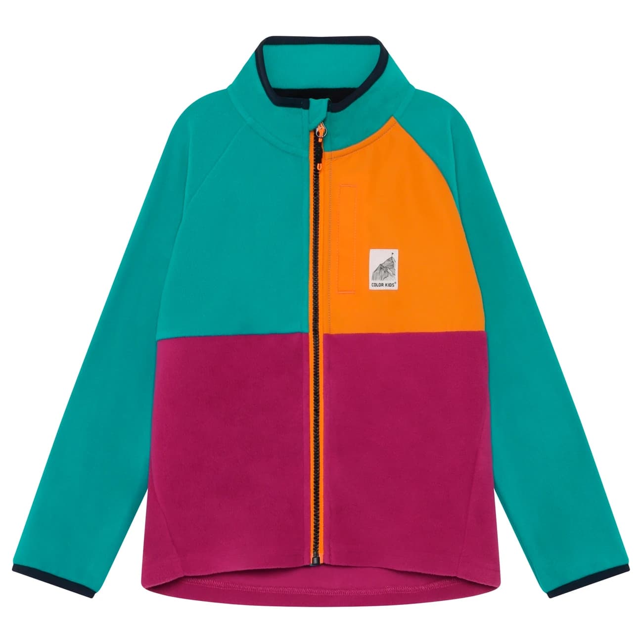 Детско поларено яке Color Kids Kid's Fleece Jacket 742925 Fleece jacket - Wild Aster
