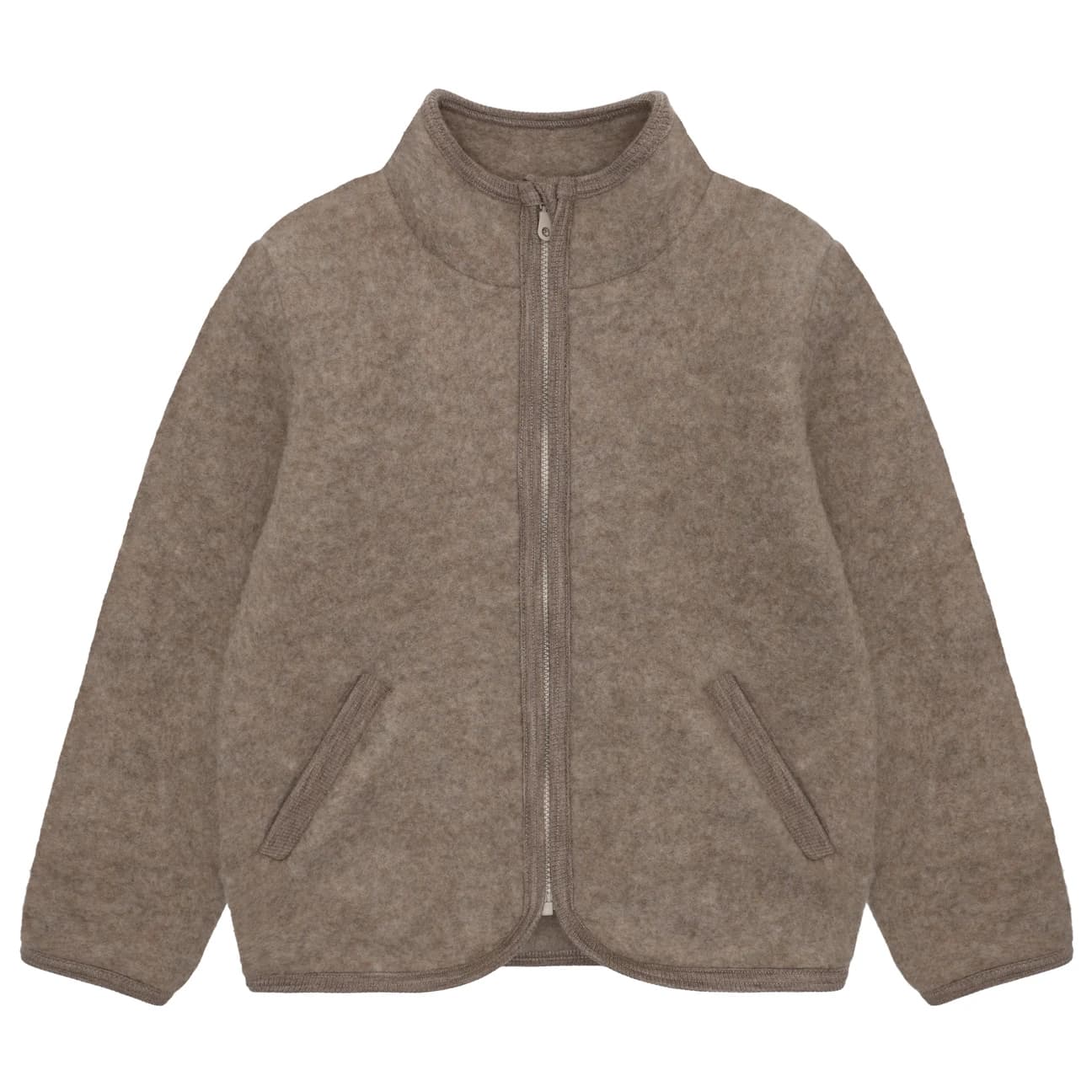 Детско вълнено яке Huttelihut Kid's Jacket Wool Fleece Merino jacket - Savannah Melange