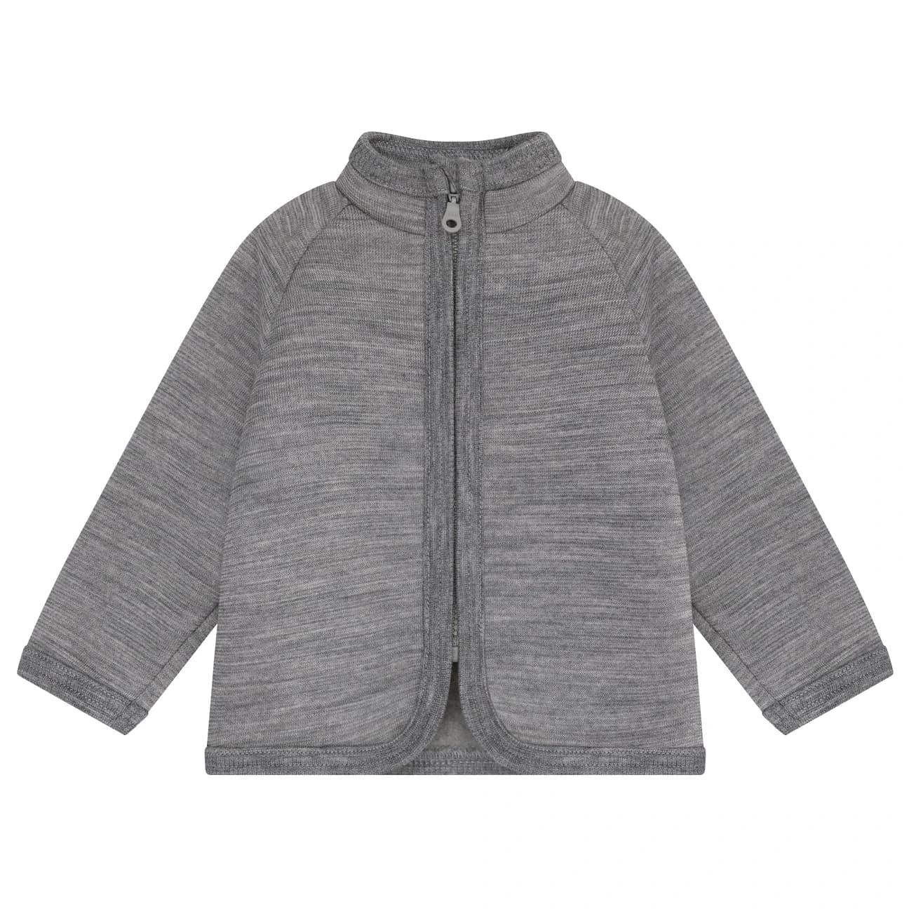 Детско вълнено яке Huttelihut Kid's Jacket Wool Brushed Inside Wool jacket - Medium Grey Melange