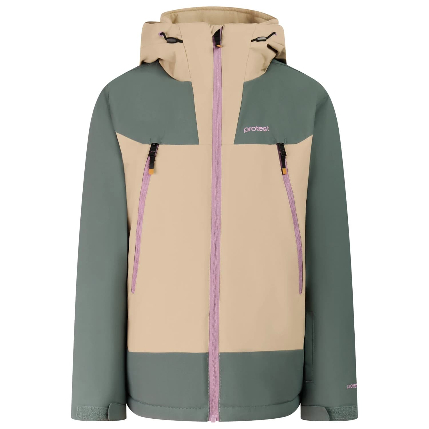 Детско ски яке Protest Kid's PRTLaurine Snowjacket Ski jacket - Evergreen