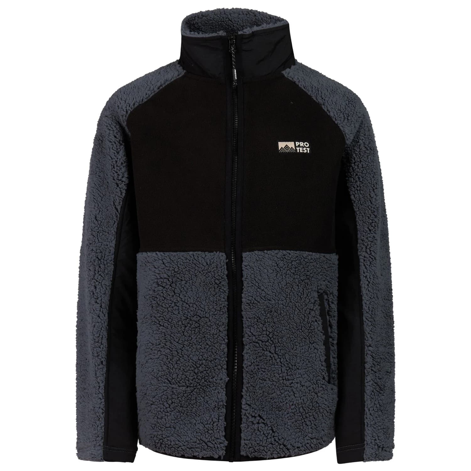 Детско поларено яке Protest Kid's PRTLuc Full Zip Top Fleece jacket - True Black