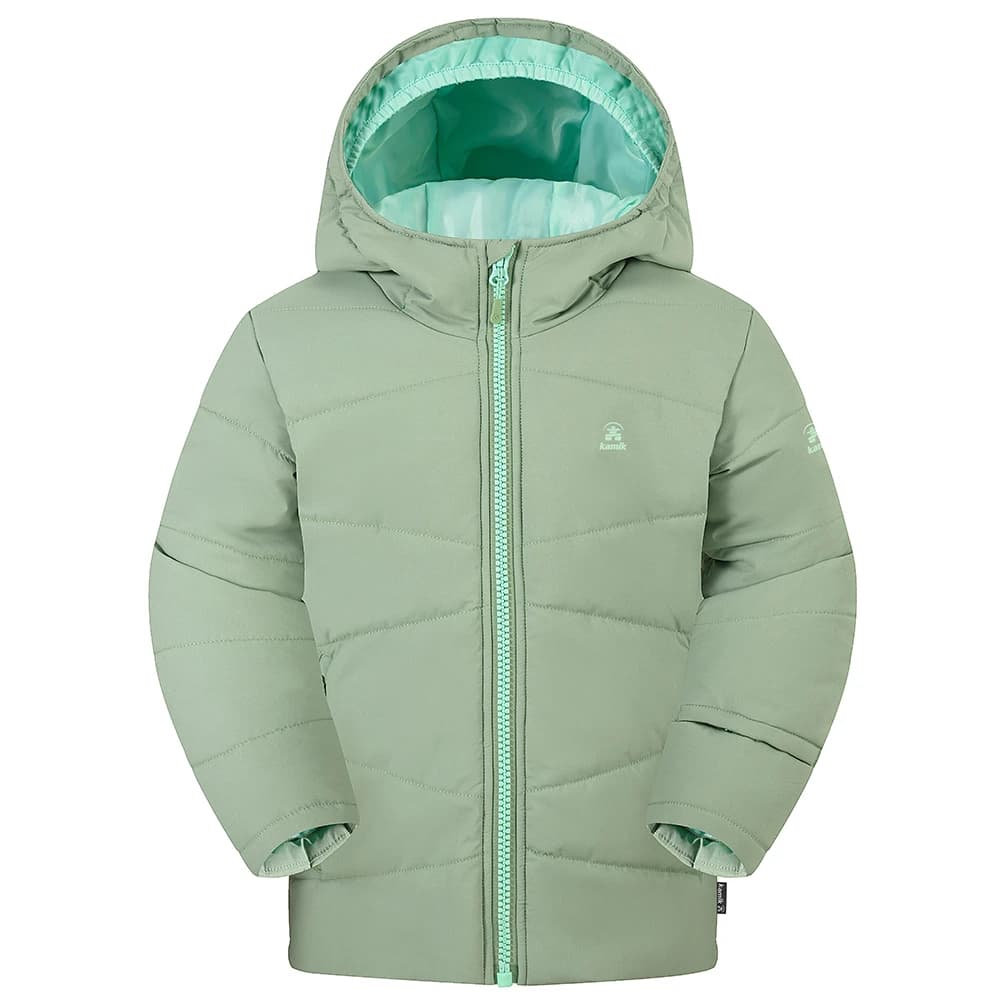 Детско зимно яке Kamik Kid's Zayda Winter jacket - Jade / Jade