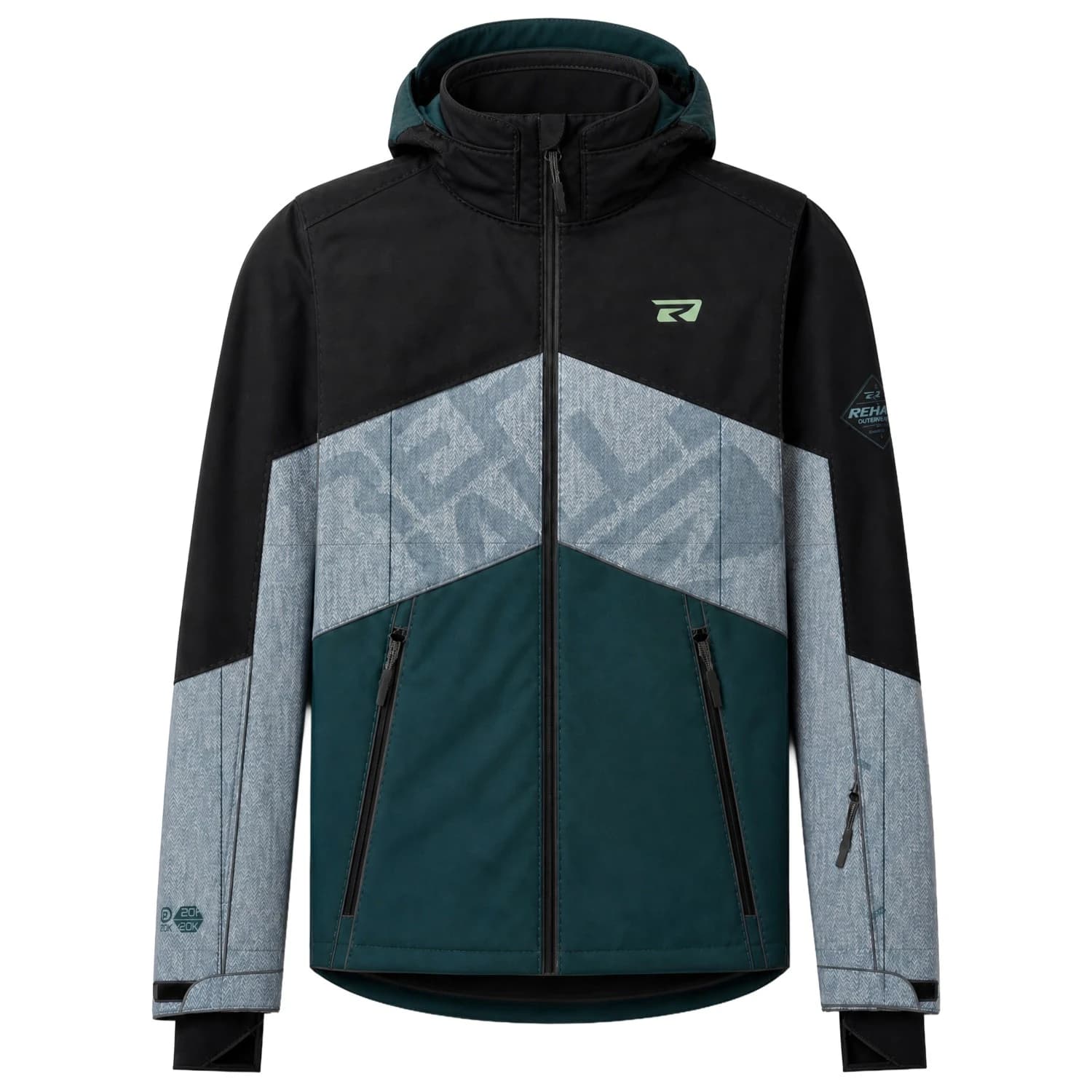 Детско ски яке Rehall Kid's Jonny Ski jacket - Black